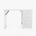 Table manucure reconstruction ongles pliante gain de place roues Nais Promotion