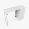 Table manucure reconstruction ongles pliante gain de place roues Nais Remises