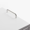 Table manucure reconstruction ongles pliante gain de place roues Nais Dimensions