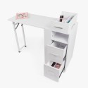 Table manucure reconstruction ongles pliante gain de place roues Nais Offre