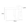 Table manucure reconstruction ongles pliante gain de place roues Nais Prix