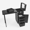 Valise à roulettes pour maquillage avec table miroir lumières Smarty Offre