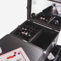 Valise à roulettes pour maquillage avec table miroir lumières Smarty Caractéristiques