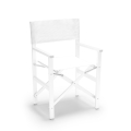 Chaise de plage pliante en aluminium textilène blanc Regista Gold White Promotion