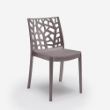 Lot de 23 chaises empilables modernes extérieur bar restaurant Matrix Bica 