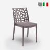 Lot de 23 chaises empilables modernes extérieur bar restaurant Matrix Bica Prix