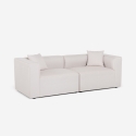 Canapé 3 places modulable moderne en tissu Neko Offre
