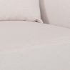 Canapé modulaire 3 places en tissu modulable avec méridienne d'angle Lorys Prix