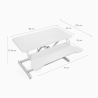 Support moniteur PC de bureau réglable en hauteur Jallo+ 