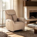 Fauteuil relax électrique inclinable design moderne avec USB Jennifer Vente