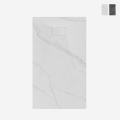 Receveur de douche rectangulaire 120x90cm effet marbre Stone MM Promotion