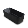 Baignoire autoportante rectangulaire noire mate 170x75cm Lemno Dark Offre