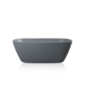 Baignoire moderne autoportante 170x78cm ovale gris mat Idra Moon Remises