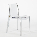 Chaise transparent Salle à Manger bar Femme Fatale Grand Soleil Design en polycarbonate Offre