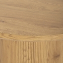 Table de salon cuisine ronde en bois 120cm pied central Bering Offre