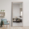 Miroir sur pied mural décoratif 180x80cm avec cadre classique Vestur-C Remises