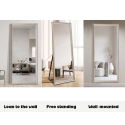 Miroir sur pied mural décoratif 180x80cm avec cadre classique Vestur-C Réductions