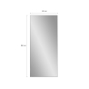 Miroir sur pied mural doré 180x80cm entrée chambre à coucher Hamstur-G Catalogue
