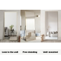 Miroir sur pied mural doré 180x80cm entrée chambre à coucher Hamstur-G Réductions