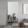 Miroir sur pied ou mural argent salon et chambre à coucher Hamstur-S Remises