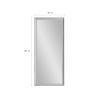 Miroir sur pied mural décoratif 180x80cm avec cadre classique Vestur-C Catalogue