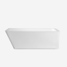 Baignoire Design Ile Rectangulaire Autostable Milo Réductions