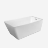 Baignoire Design Ile Rectangulaire Autostable Milo Offre