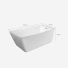 Baignoire Design Ile Rectangulaire Autostable Milo Modèle