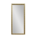 Miroir vertical 180x80cm mural au sol effet bois design Kommi Vente