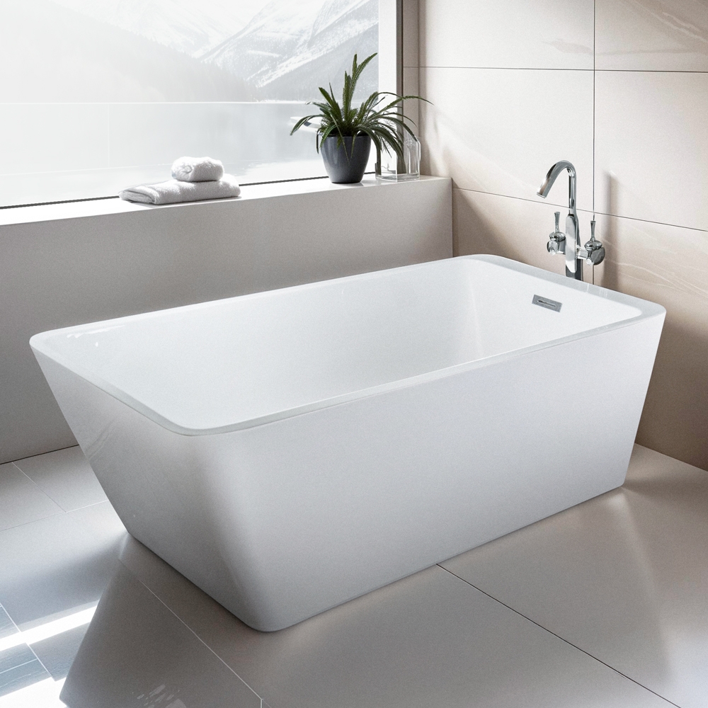 Baignoire Design Ile Rectangulaire Autostable Milo Promotion Baignoire Design Ile Rectangulaire Autostable Milo Promotion