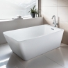 Baignoire Design Ile Rectangulaire Autostable Milo Promotion