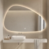 Miroir de salle de bain anti-buée au design moderne rétroéclairé Humar Offre
