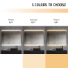 Miroir de salle de bain LED rétroéclairé 90x70cm anti-buée Krona L Catalogue