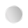 Miroir de salle de bain rond rétroéclairé 60cm anti-buée Veski L Vente