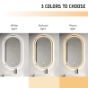 Miroir salle de bain ovale LED rétroéclairées anti-brouillard Refur L Catalogue