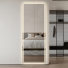 Miroir LED rectangulaire 170x65cm rétroéclairé Trefil Remises