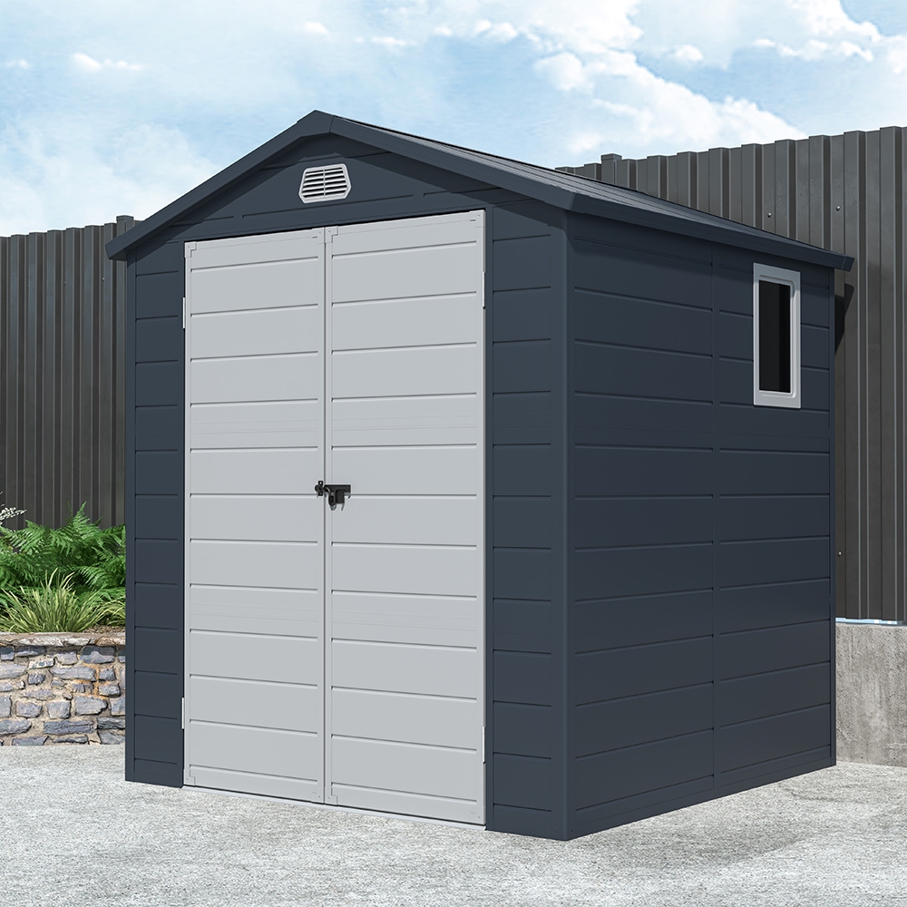 Cabane à outils en polypropylène de jardin 192x190x219cm Bracciano Promotion Cabane à outils en polypropylène de jardin 192x190x219cm Bracciano Promotion