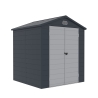 Cabane à outils en polypropylène de jardin 192x190x219cm Bracciano Remises