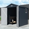 Cabane à outils en polypropylène de jardin 192x190x219cm Bracciano Choix