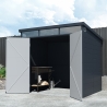Casetta box outils de jardin en polypropylène 238x191x215cm Bolsena Choix