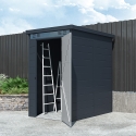 Abri de jardin box en polypropylène 130x190x196cm d'extérieur Nemi Choix