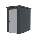 Abri de jardin box en polypropylène 130x190x196cm d'extérieur Nemi Vente