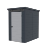 Abri de jardin box en polypropylène 130x190x196cm d'extérieur Nemi Vente