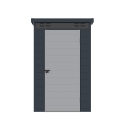 Abri de jardin box en polypropylène 130x190x196cm d'extérieur Nemi Remises