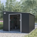 Cabane de jardin en métal abri à outils 279x321x203cm Maratea Choix
