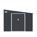 Cabane de jardin en métal abri à outils 279x321x203cm Maratea Remises