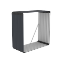 Abri de jardin extérieur en métal 110x52x110cm Livigno Remises
