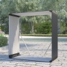Abri de jardin extérieur en métal 110x52x110cm Livigno Choix