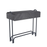 Abri de bûches de jardin avec bâche protectrice Sestriere Remises