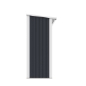 Abri à bois en métal porte-bûches jardin 182x89x190cm Vipiteno Réductions